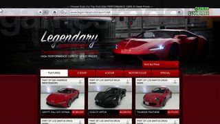 Legendary Motorsport cars removed from GTA Online
