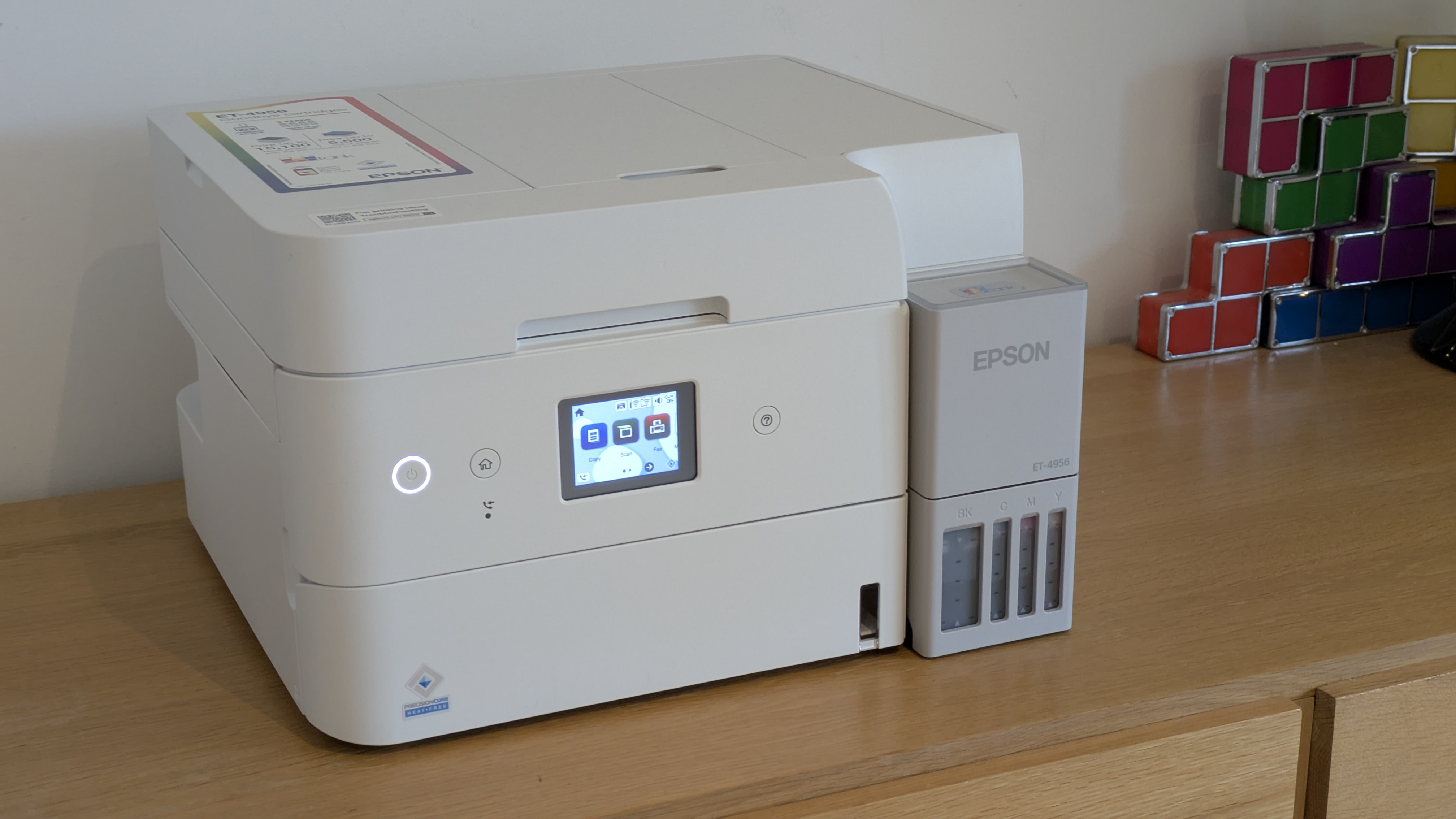 The EcoTank ET-4956 on a desk