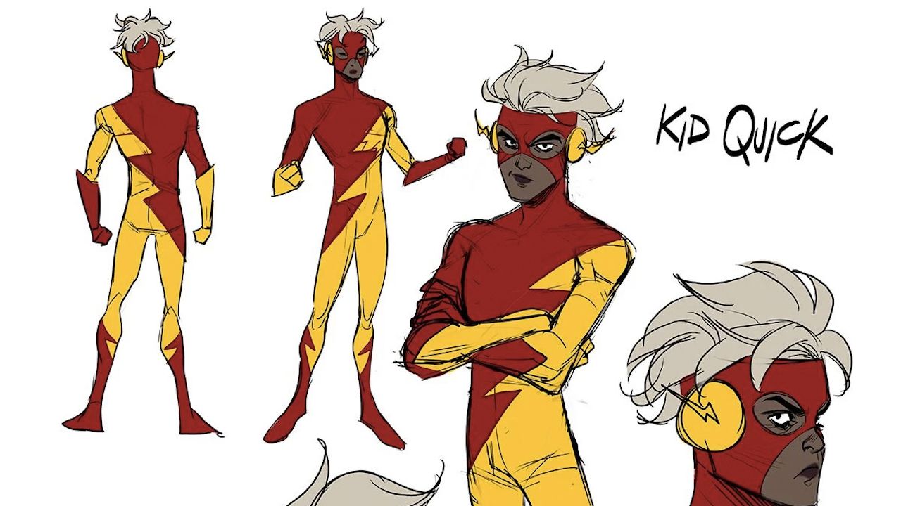 Teen Justice character designs by Eleonora Carlini