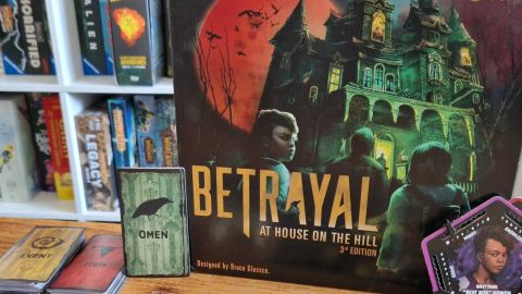Betrayal at House on the Hill third edition box and cards