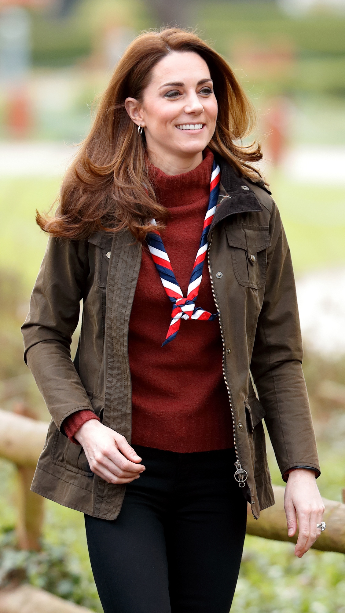 Catherine, Princess of Wales visits the Scouts&amp;rsquo; headquarters at Gilwell Park