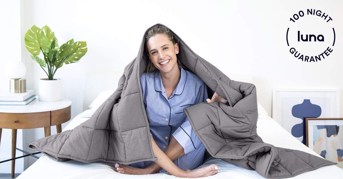 Love a weighted blanket but hate being hot at night? You need this