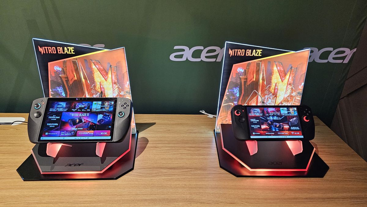 Acer’s gaming handhelds go big with 9- and 11-inch displays – Nitro Blaze 8, Blaze 11 pack AMD 8840HS CPUs