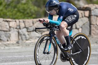 Emily Ehrlich rode best time for women at stage 3 ITT