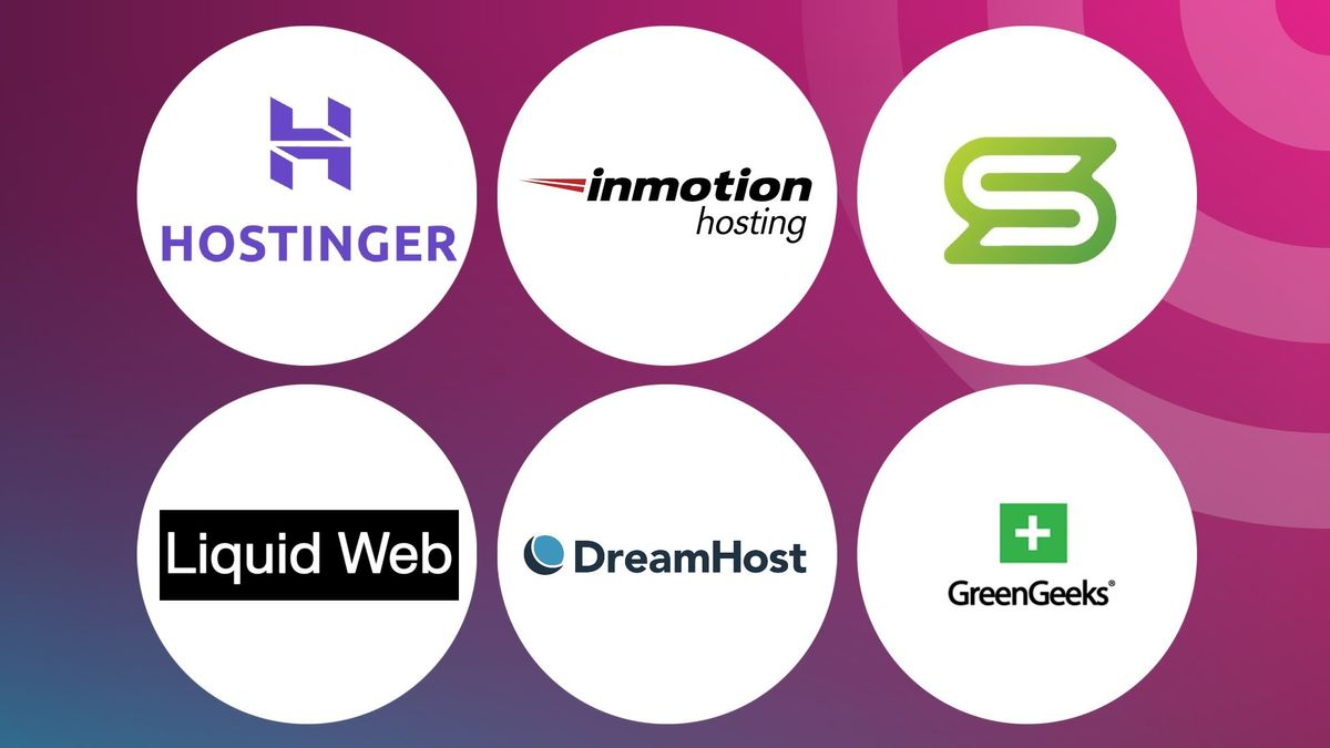 The logos of the best VPS providers