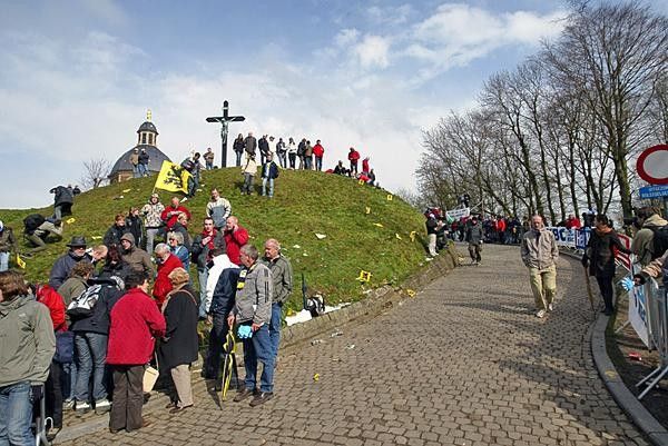 The Muur after the action took place.
