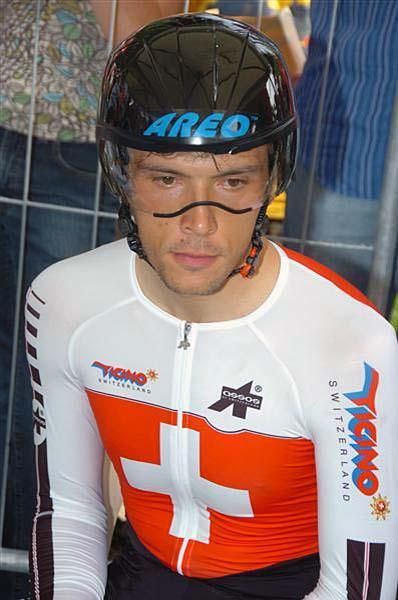 Rubens Bertogliati (Switzerland) awaits his start.