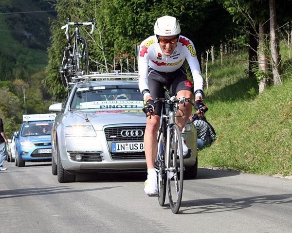 Italian Marco Pinotti (Team High Road) sneaked in to the top 10.
