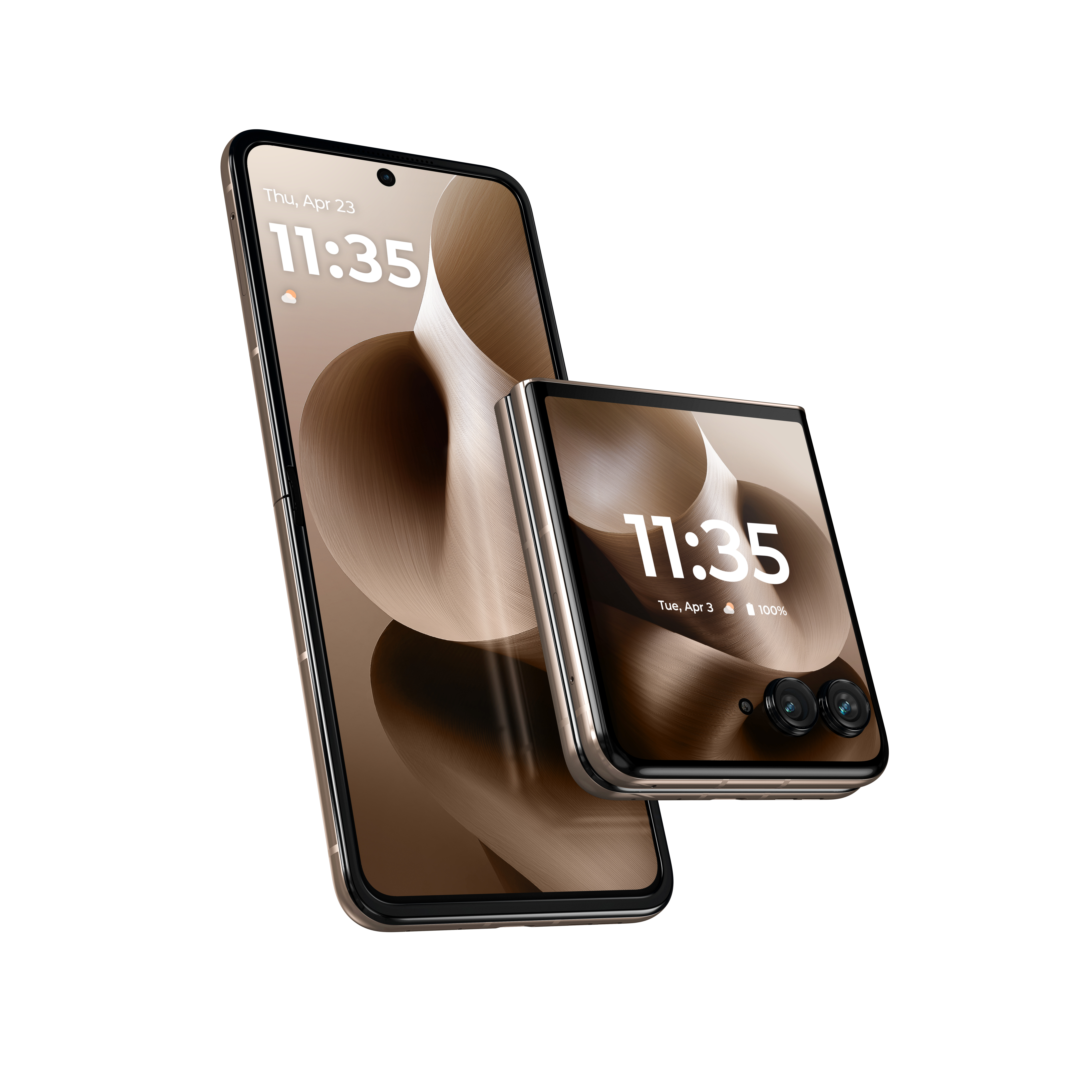 Razr Ultra 2025 render in Mountain Trail