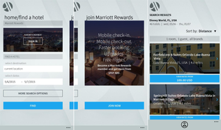 Marriott Hotels app for Windows Phone