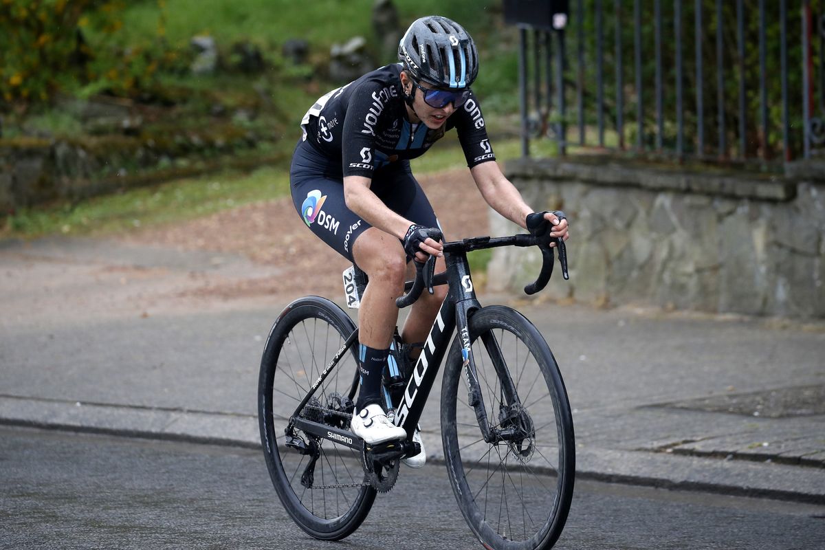 De Brabantse Pijl La Fleche Brabanconne Women 2022 7th Edition SintPietersLeeuw Overijse 1412 km 13042022 Juliette Labous FRA Team DSM photo Rafa GomezSprintCyclingAgency2022