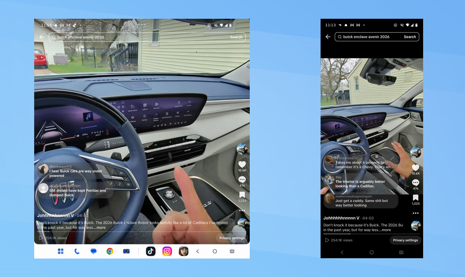 foldable app layouts.