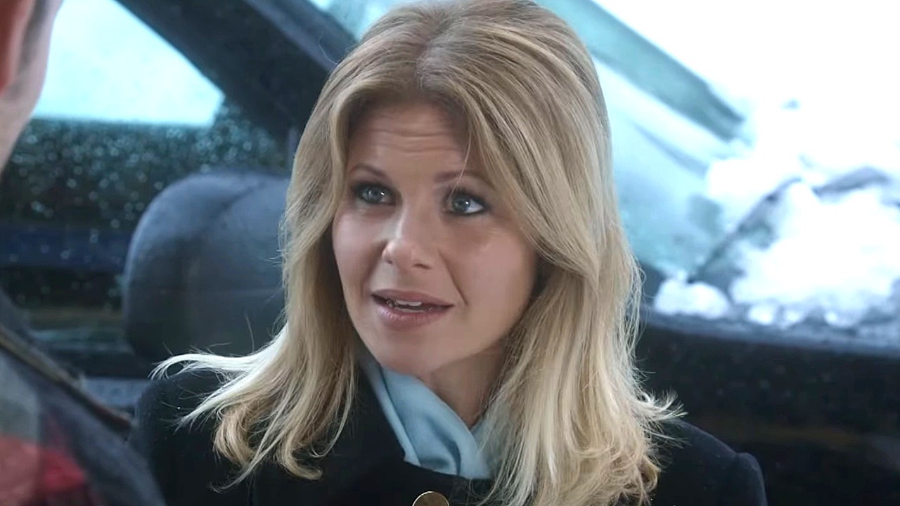 Candace Cameron Bure is shown in Let It Snow.