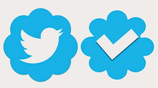 The verification symbol of Twitter