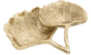 Gold leaves ornament