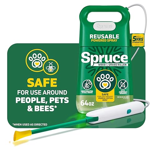 Spruce Snap &amp;amp; Spray Weed &amp;amp; Grass Killer&amp;#8323; Powered Starter Kit, 64 Oz