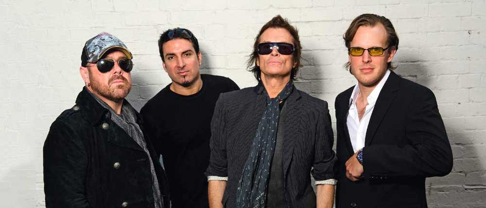 Black Country Communion backstage portrait