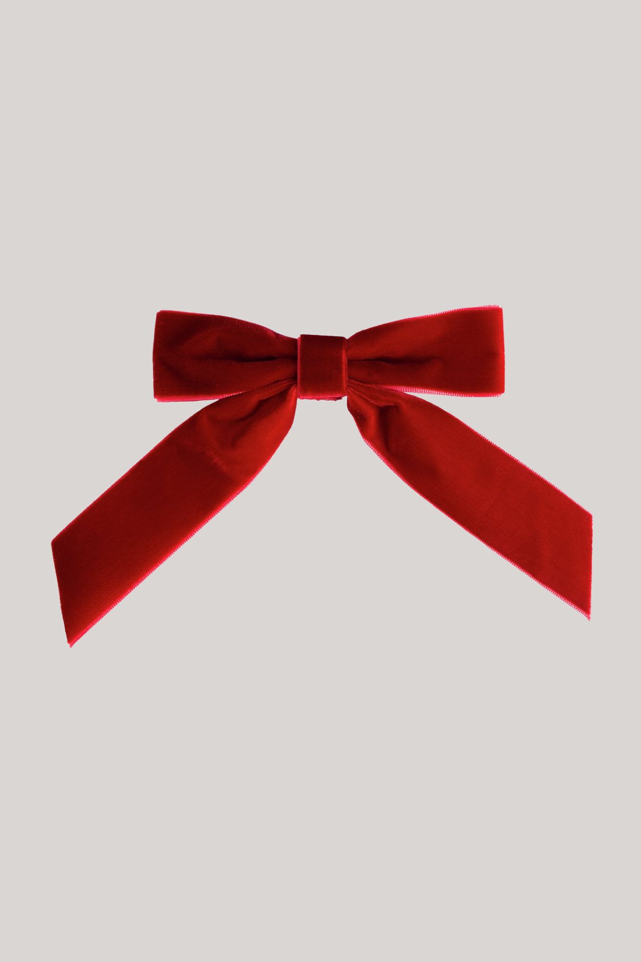 Habitat, Habitat Pack of 6 Red Velvet Bows Christmas Tree Decoration