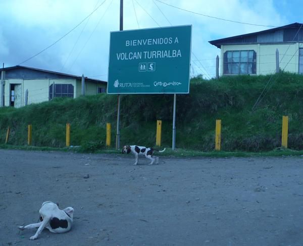 Welcome to the Turrialba volcano.