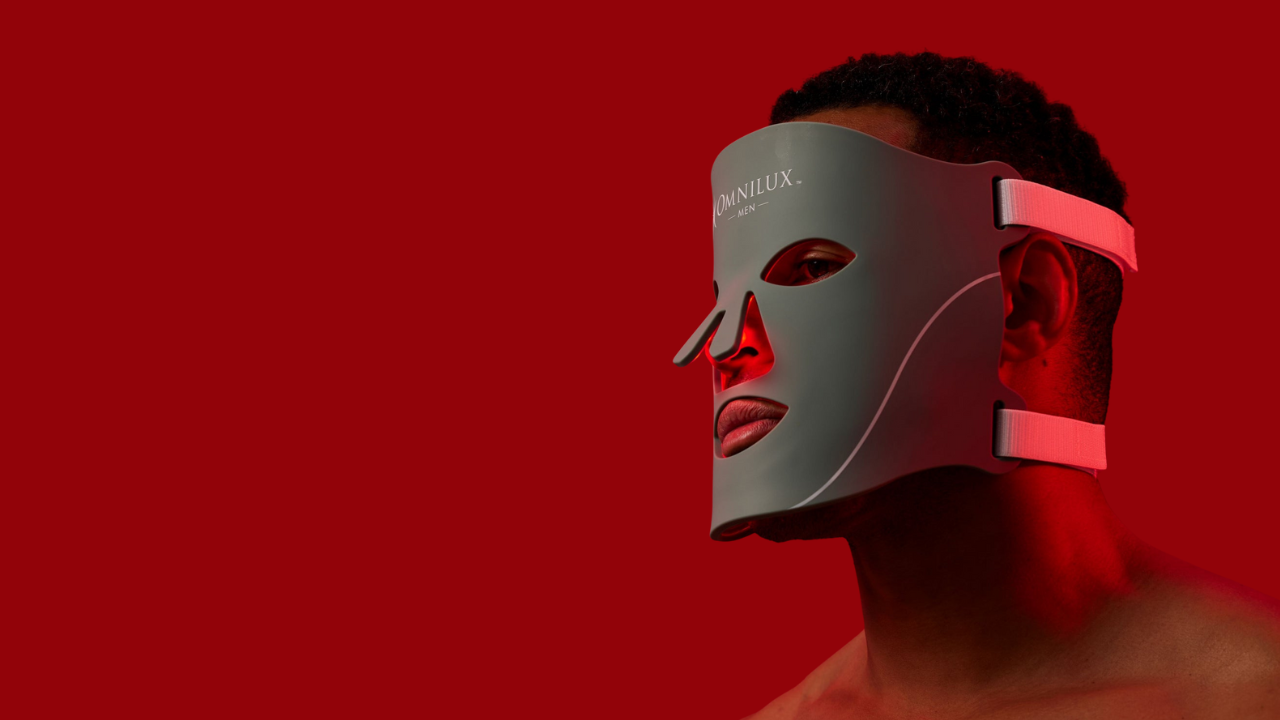 Omnilux Men LED face mask 