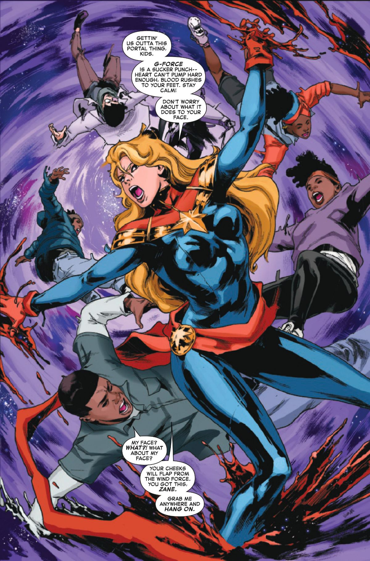 Captain Marvel: Dark Tempest #2 interior art