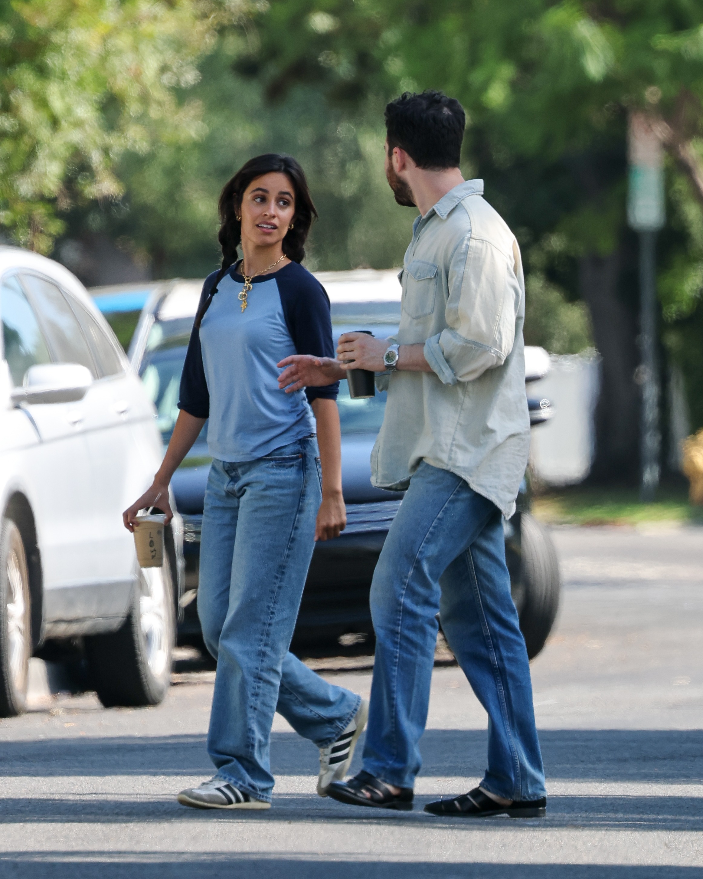 Camila Cabello traded Adidas Sambas for the Barreda Lo sneakers