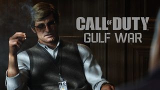 Call of Duty Gulf War text super imposed on Black Ops image