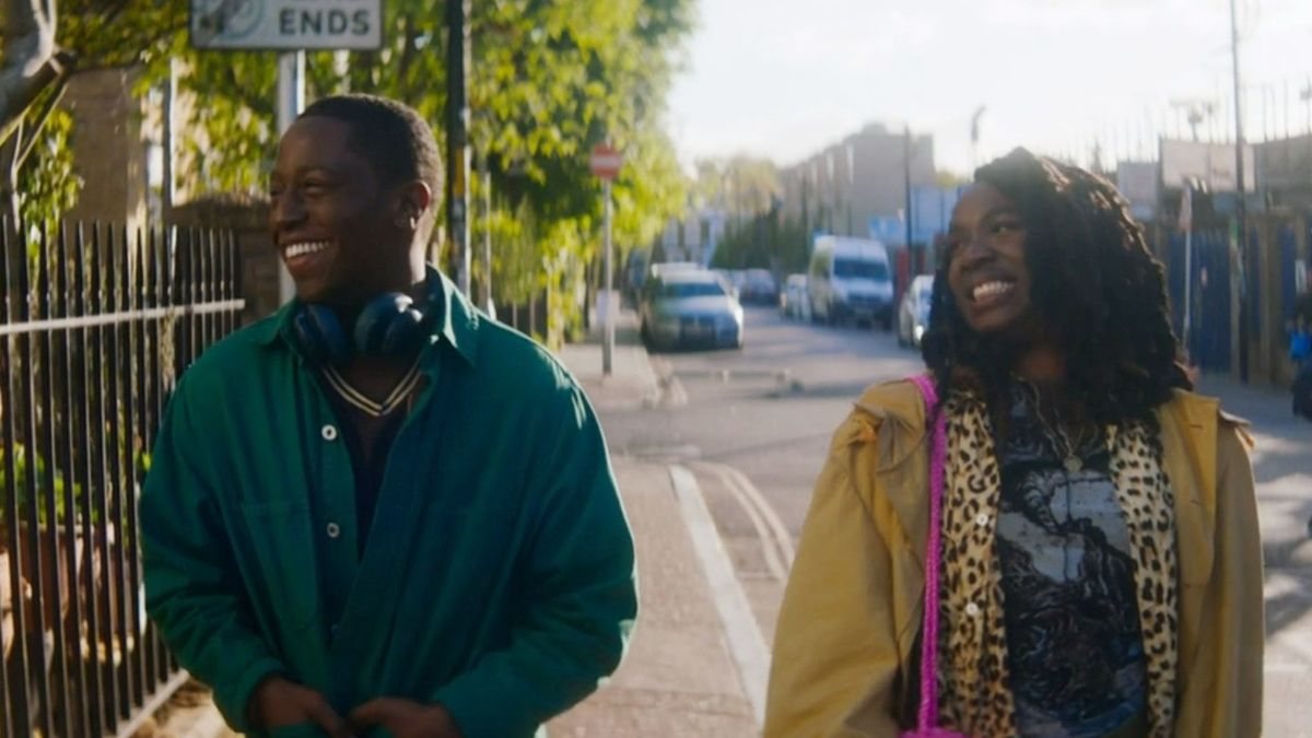 Vivian Oparah and David Jonsson in Rye Lane