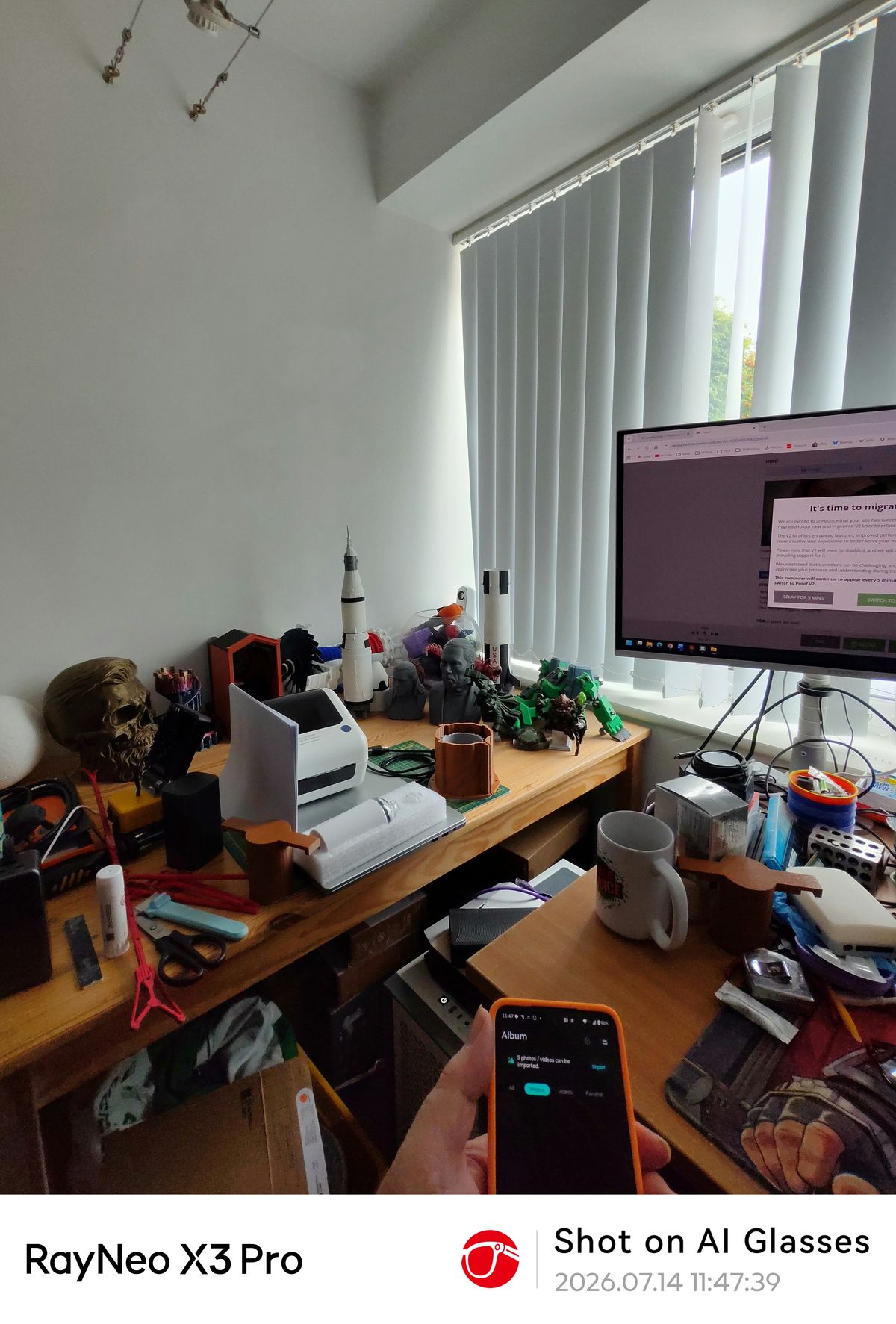 RayNeo X3 Pro photo capture