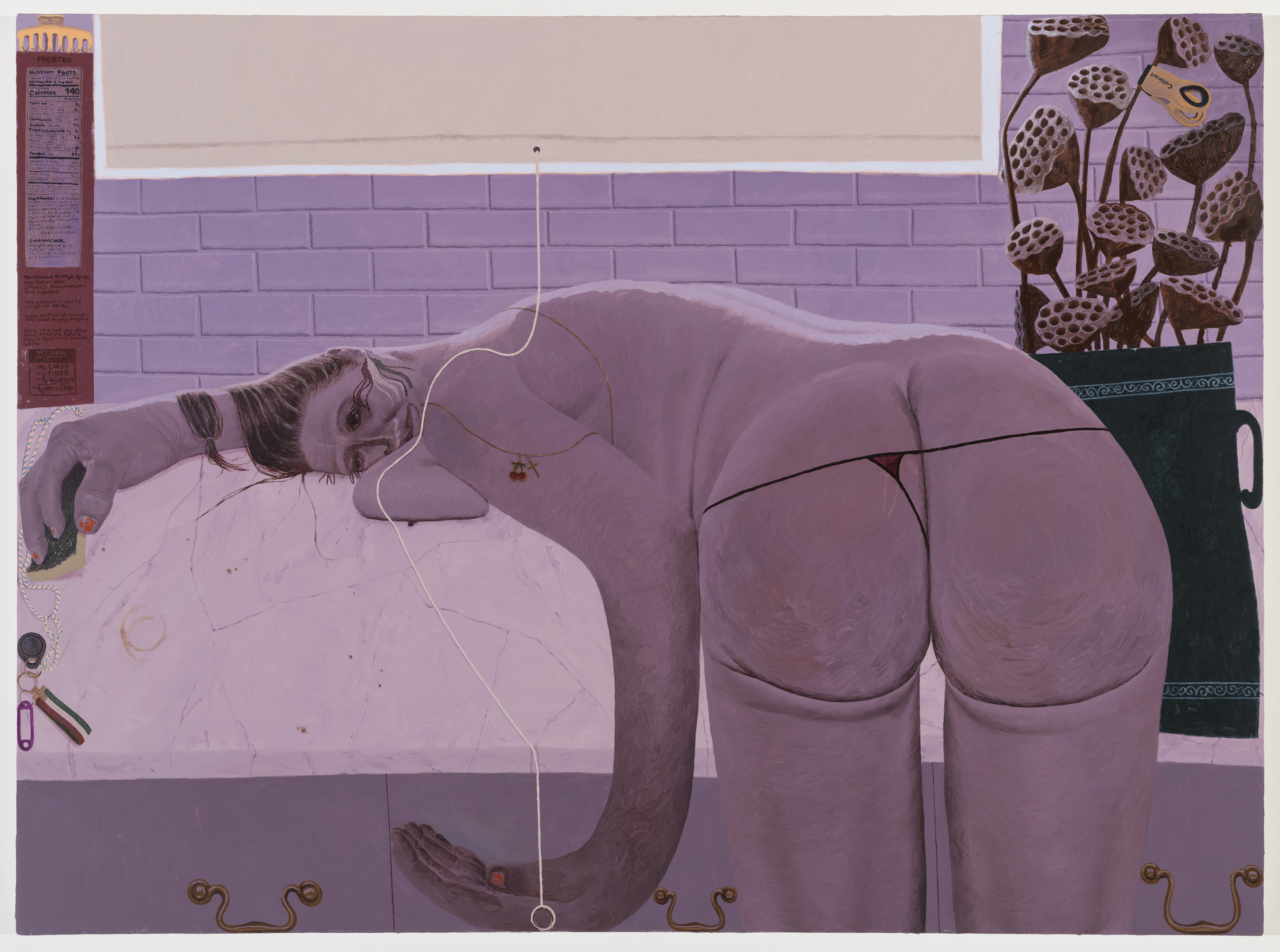 Celeste Rapone &amp;ndash; Crumbs (2025) - (CREDIT LINE copyright of Celeste Rapone and courtesy of Corbett vs. Dempsey, Chicago, Marianne Boesky Gallery, New York and Aspen, and Josh Lilley, London)