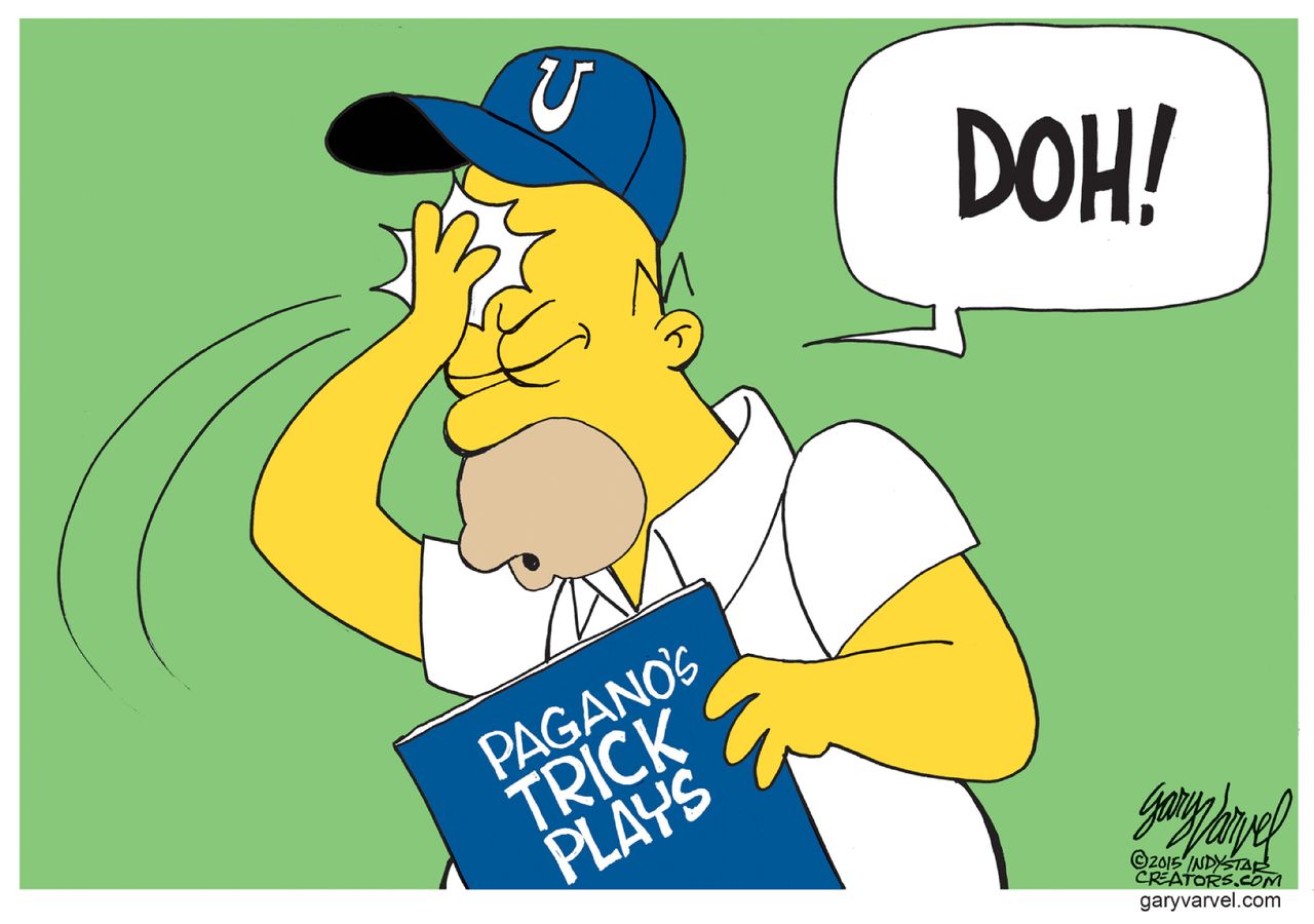 Editorial cartoon U.S. Sports football