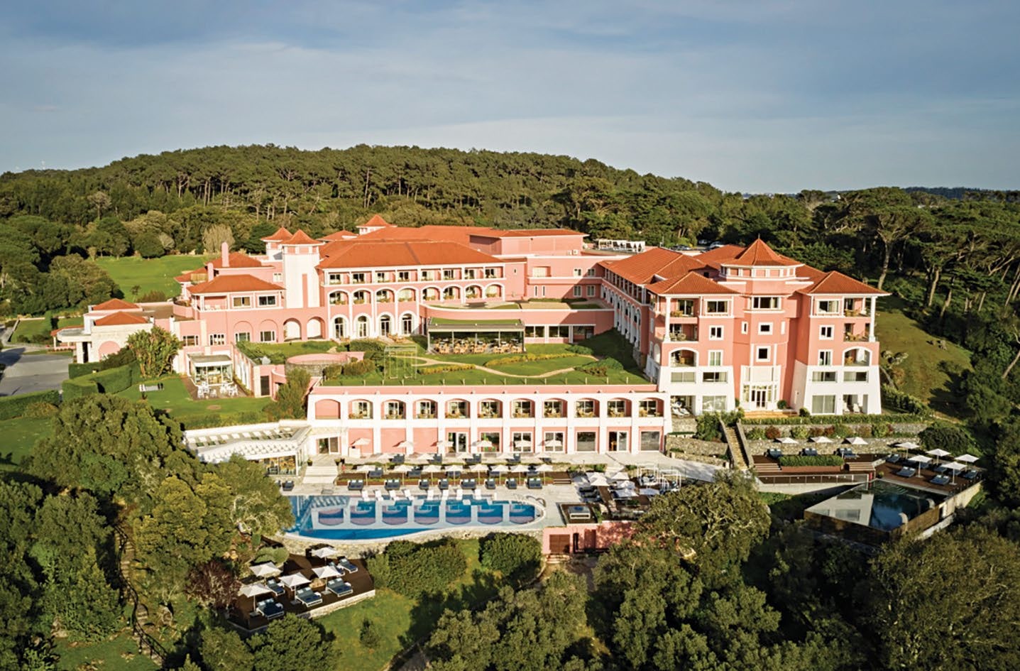 Aerial view of Penha Longa Resort