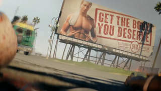 There's a lot of humor in the video, which focuses on a jogger slowly turning into a zombie.
