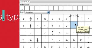 How to use glyphs: step 4