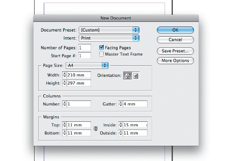 indesign pages