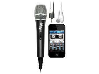 Sing into your iPhone with the iRig Mic.