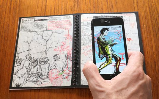 Augmented reality brings 3D comic book to life | Creative Bloq