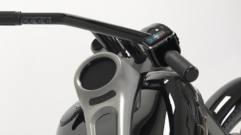 Strap the Watch to your bike