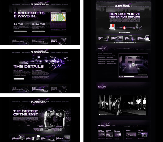 While working at creative and interactive agency AKQA, Sobral was involved with the reinvention of the famous Nike Run London