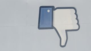 Facebook thumb down