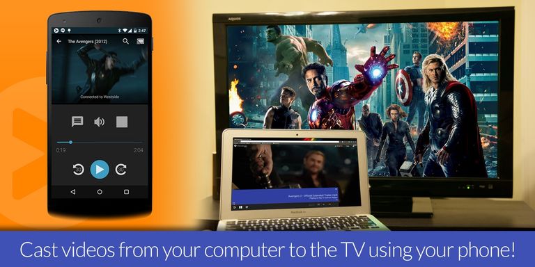 Videostream Chromecast: Mobile