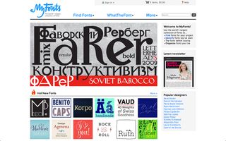 MyFonts introduced a new approach to selling fonts