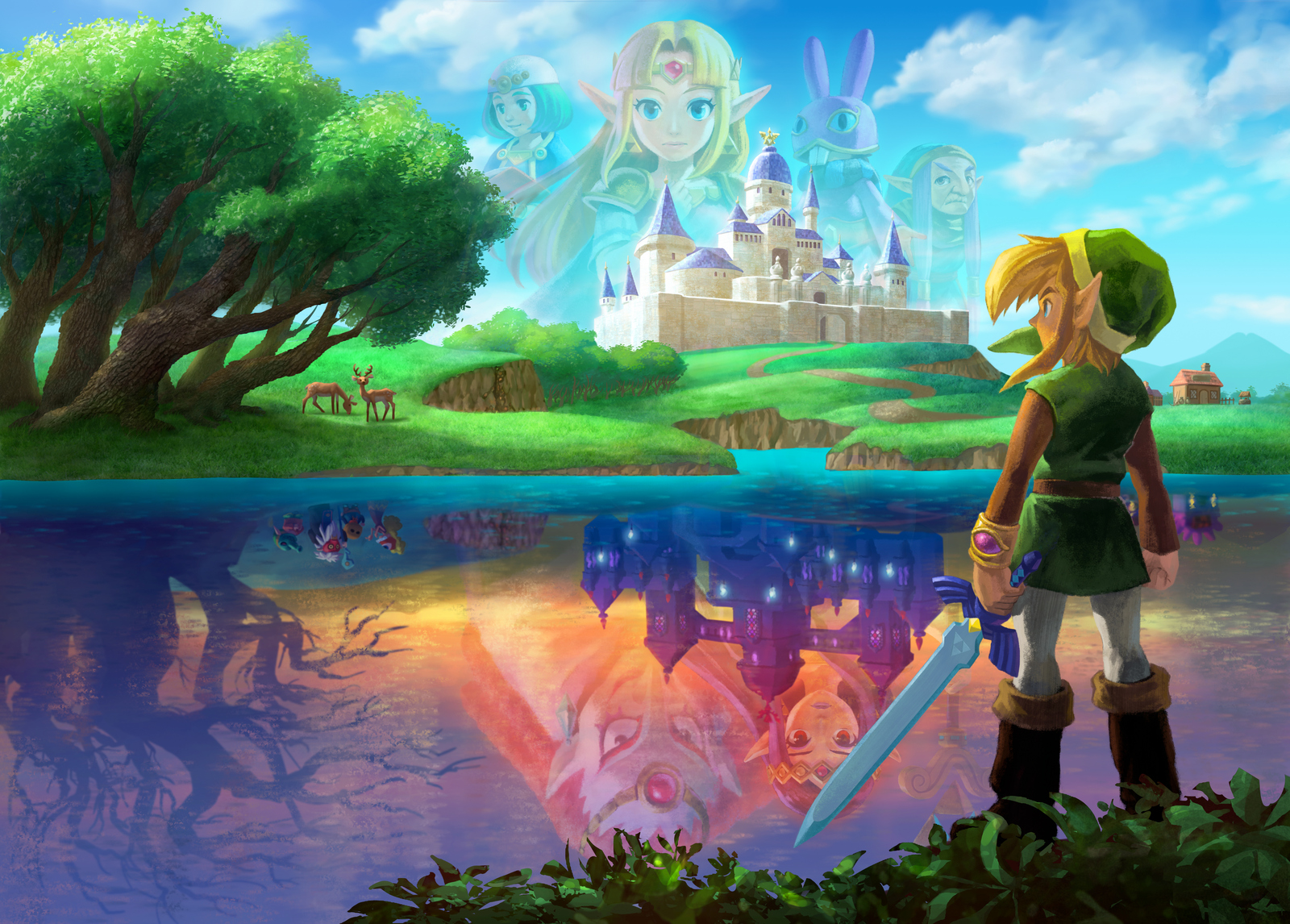 The Legend of Zelda: A Link Between Worlds (3DS) review: The past returns  in The Legend of Zelda: A Link Between Worlds - CNET