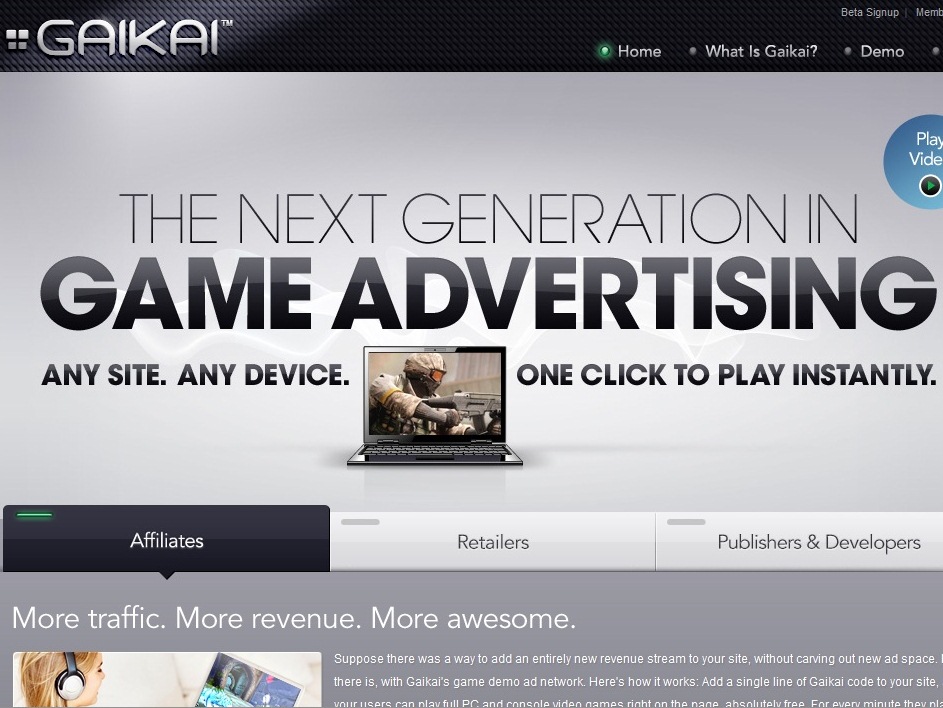 Gaikai promises to revolutionise the way we play game demos