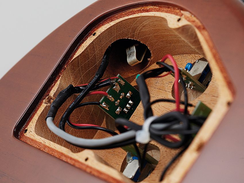 Circuit boards on pots: Well, that makes the wiring easier&hellip; Or does it?