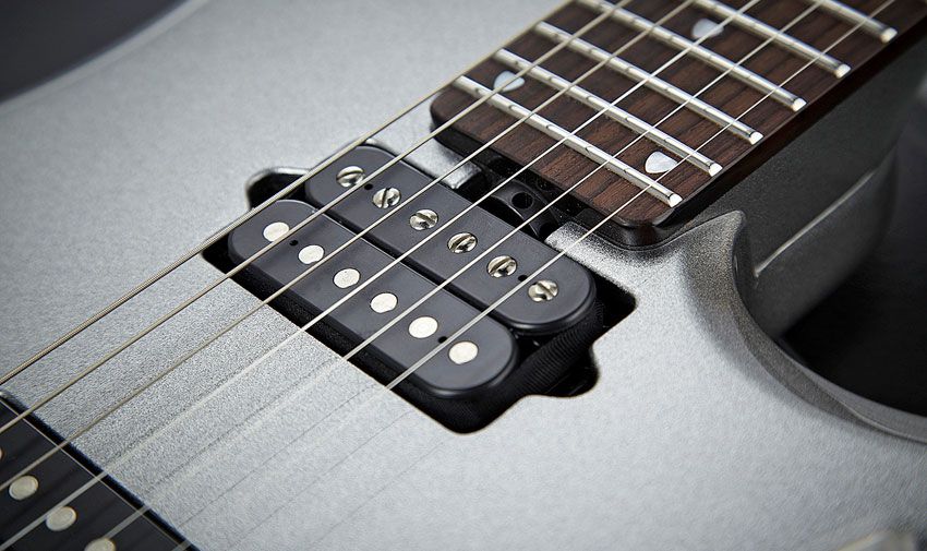 Petrucci's Illuminator pickups contribute a "dynamic, liquid" feel to the tone
