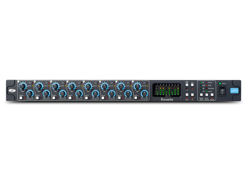 Each of the OctoPre MkII&#039;s channels has Each channel has a VCA-based compressor.