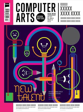 Cover design for CA's New Talent issue by Arjun Makwana