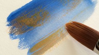 How to paint with gouache: dry brushing
