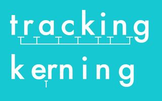 tracking and kerning examples